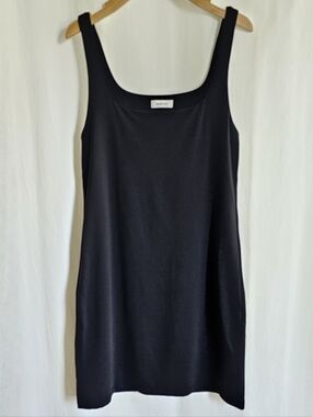 Aritzia Babaton Sleeveless Square Neck Contour Mini Dress